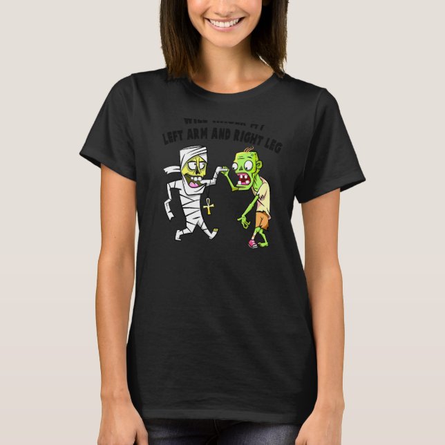 Camiseta La Lucha De Brazos Apostará Mi Brazo Izquierdo Y L (Anverso)