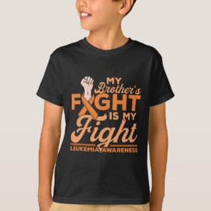 Camiseta La lucha de Hermano es mi lucha contra la leucemia