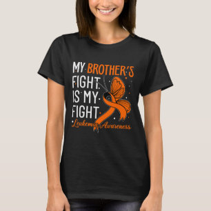 Camiseta La lucha de Hermano es mi lucha contra la leucemia