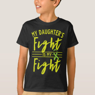 Camiseta La lucha de la hija es mi lucha contra la enfermed