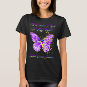 Camiseta La lucha de la mariposa de mi abuela es mi escaler