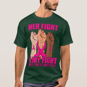 Camiseta La lucha de las mujeres contra el cáncer de mama e