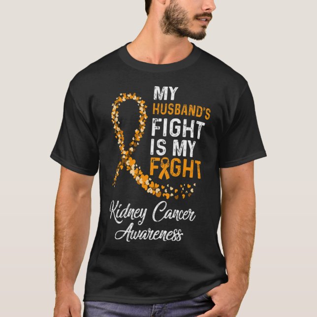 Camiseta La lucha de los maridos es mi lucha contra el cánc (Anverso)
