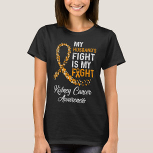 Camiseta La lucha de los maridos es mi lucha contra el cánc