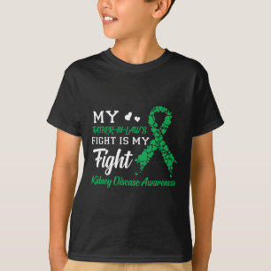 Camiseta La lucha de los suegros es mi lucha contra la enfe