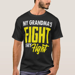 Camiseta La lucha de mi abuela es contra el cáncer de hueso