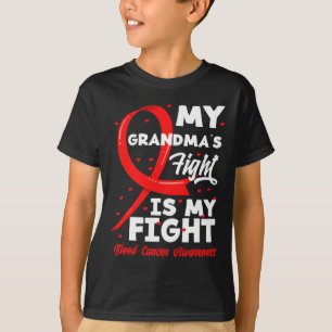 Camiseta La lucha de mi abuela es mi lucha contra el cáncer