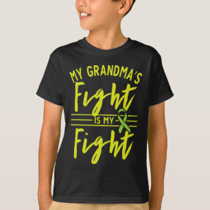 Camiseta La lucha de mi abuela es por la enfermedad del riñ