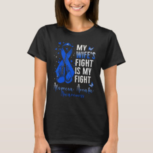 Camiseta La lucha de mi esposa es mi lucha contra la Alopec