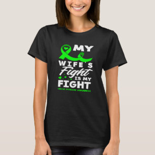 Camiseta La lucha de mi esposa es por la enfermedad celíaca