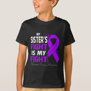 Camiseta La lucha de mi hermana contra el cáncer de páncrea