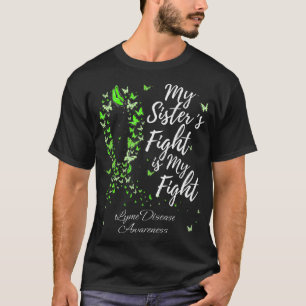 Camiseta La lucha de mi hermana es mi lucha contra la enfer