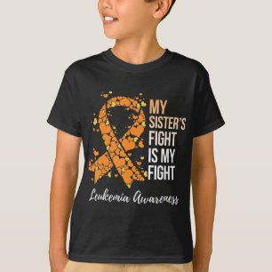 Camiseta La lucha de mi hermana es mi lucha contra la leuce