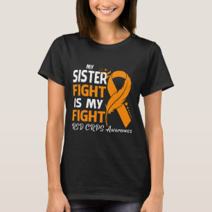Camiseta La lucha de mi hermana es mi lucha contra Rsd Crps