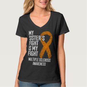 Camiseta La lucha de mi hermana es mi lucha Esclerosis Múlt