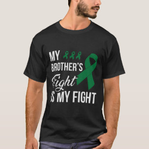 Camiseta La lucha de mi hermano contra el cáncer de hígado