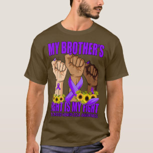 Camiseta La lucha de mi hermano es mi hemipleji de lucha co