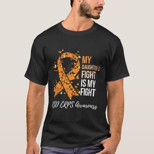 Camiseta La lucha de mi hija es conciencia sobre la lucha d (Anverso)