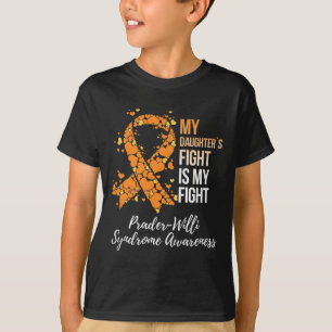 Camiseta La lucha de mi hija, mi lucha Síndrome de Prader W