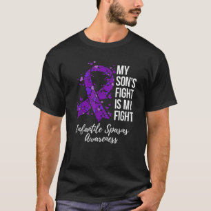 Camiseta La lucha de mi hijo contra los espasmos infantiles