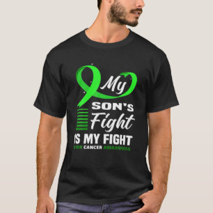 Camiseta La lucha de mi hijo es mi lucha contra el cáncer 