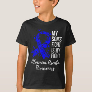 Camiseta La lucha de mi hijo es mi lucha contra la Alopecia
