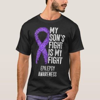 Camiseta La lucha de mi hijo es mi lucha contra la epilepsi