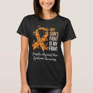 Camiseta La lucha de mi hijo por el síndrome de dolor regio