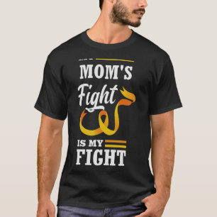 Camiseta La lucha de mi mamá es leucemia de mi hija
