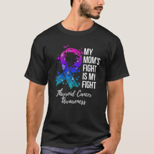 Camiseta La lucha de mi mamá es mi lucha contra el cáncer