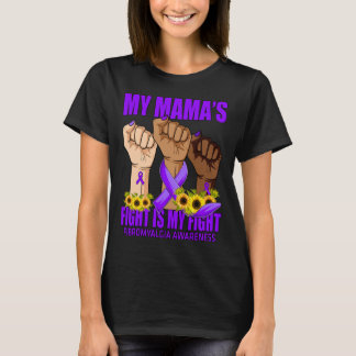 Camiseta La lucha de mi mamá es mi lucha contra la fibromia