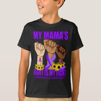 Camiseta La lucha de mi mamá es mi lucha contra la fibromia