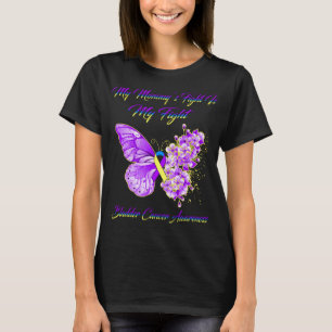 Camiseta La lucha de mi mami con la mariposa es mi escalera