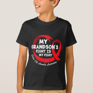 Camiseta La lucha de mi nieto es la anemia falciforme