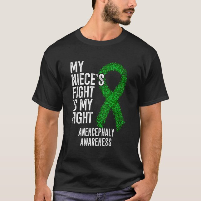 Camiseta La Lucha De Mi Niña Es Mi Conciencia De La Anencef (Anverso)