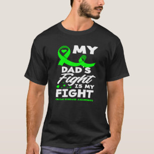 Camiseta La lucha de mi padre es la guerra contra la enferm