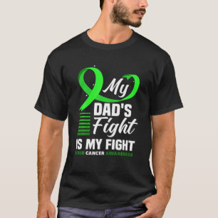 Camiseta La lucha de mi papá es la conciencia sobre el cánc