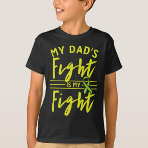 Camiseta La lucha de mi papá es la guerra contra la enferme