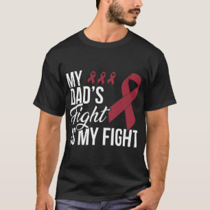 Camiseta La lucha de mi papá es mi lucha contra el mieloma