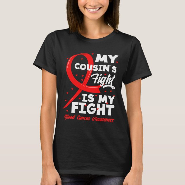 Camiseta La lucha de mi primo es mi lucha Conciencia sobre  (Anverso)