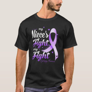 Camiseta La lucha de mi sobrina es conciencia de la epileps