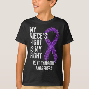 Camiseta La lucha de mi sobrina es el síndrome de retina de