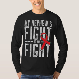 Camiseta La lucha de mi sobrino es por mi enfermedad cardía