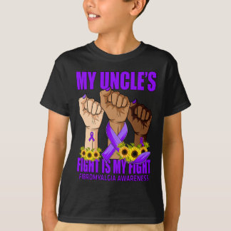 Camiseta La lucha de mi tío es mi lucha contra la fibromial