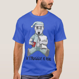 Camiseta La lucha de perros aburridos y terribles es real