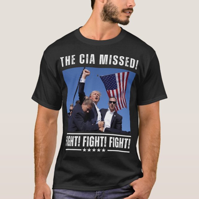 Camiseta La lucha de Trump (Anverso)