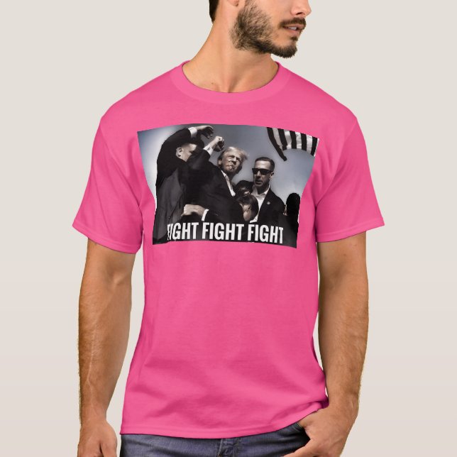 Camiseta La lucha de Trump (Anverso)