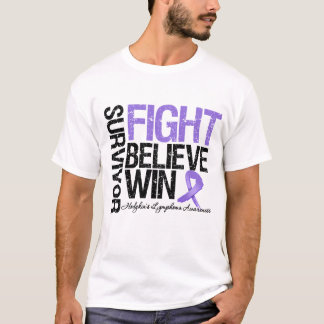 Camiseta La lucha del superviviente del linfoma de Hodgkins