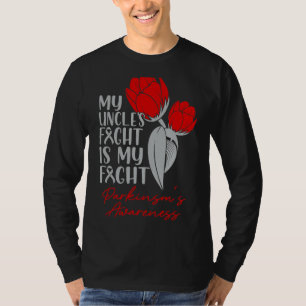 Camiseta La lucha del tío contra el tulipán rojo de Parkins
