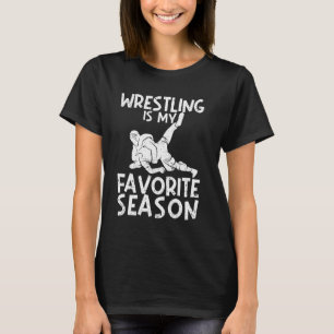 Camiseta La lucha deportiva de los fans de la lucha libre e